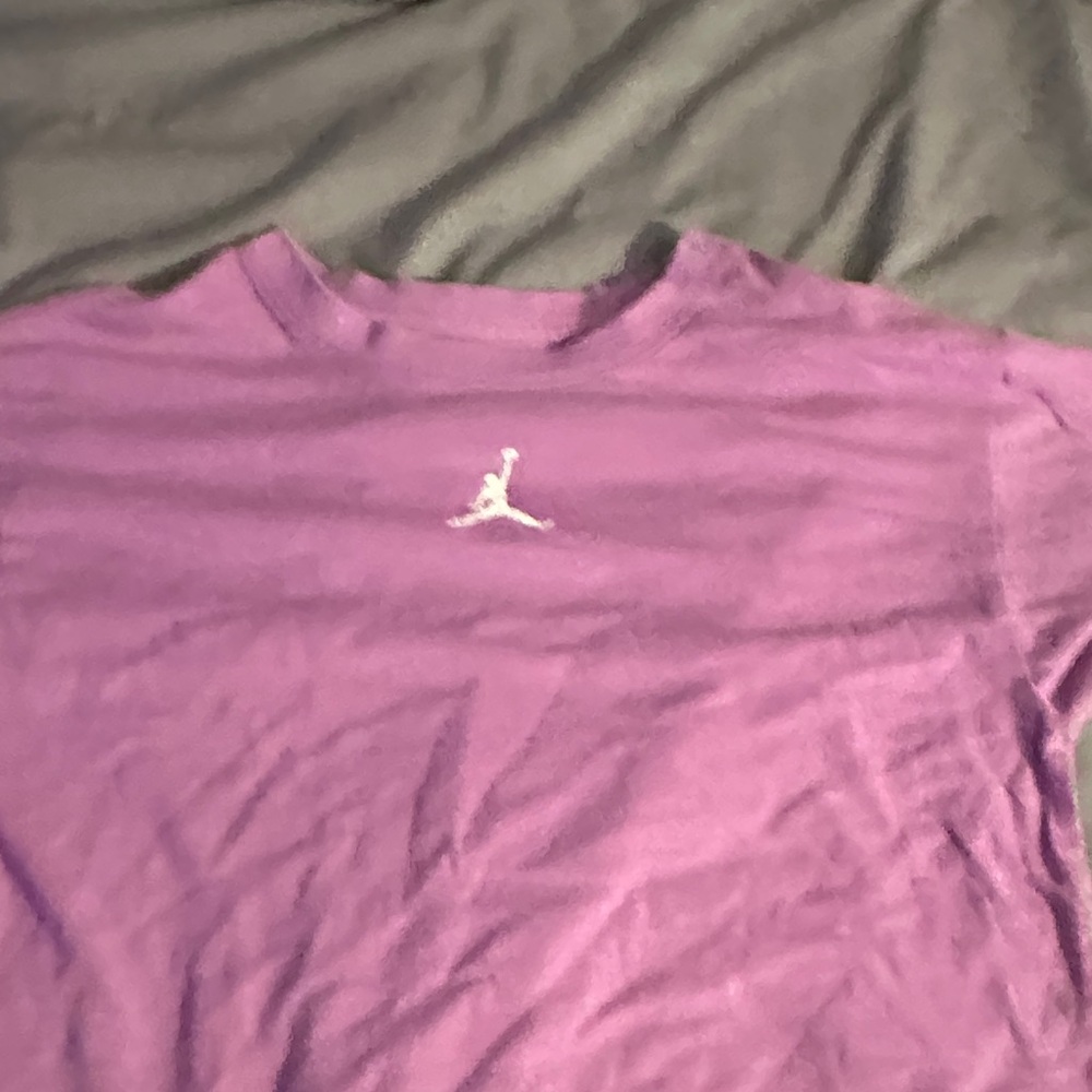 Jordan Iconic Purple Tee - Short Sleeve